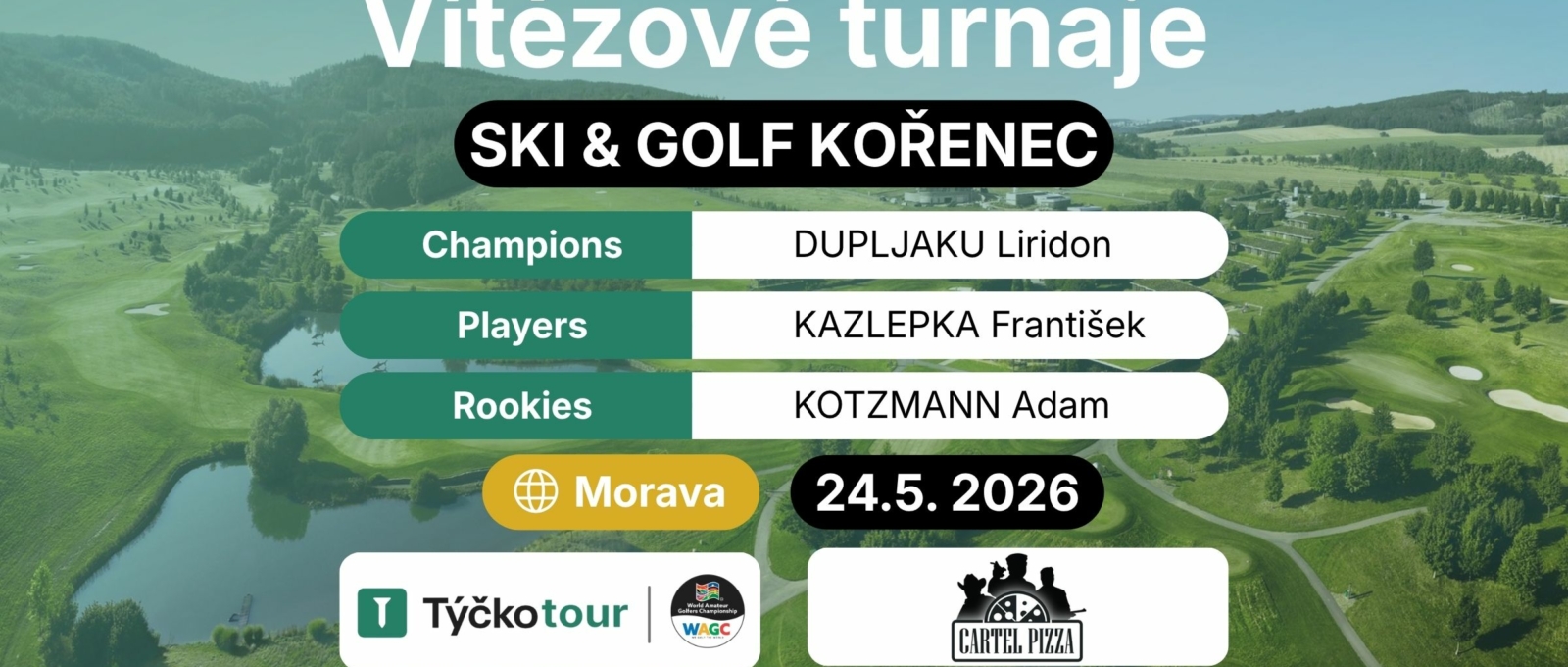 Vítězové turnaje - Korenec