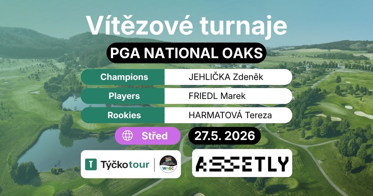 Vítězové turnaje - blog Oaks