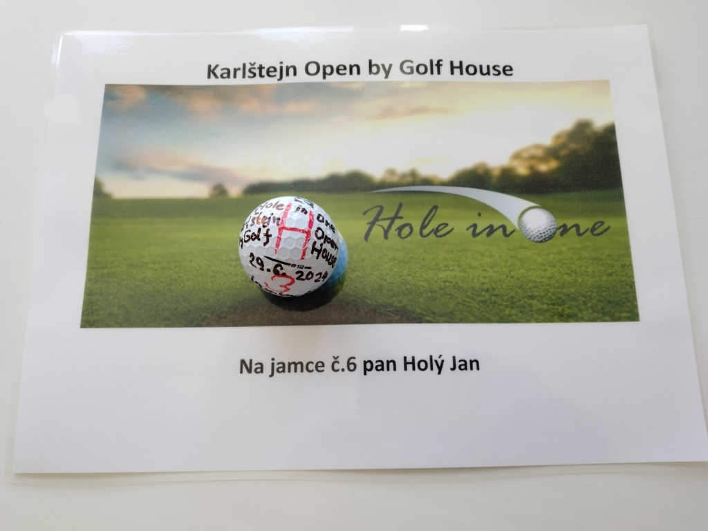 Míček Hole-in-One 29. 6. 2024