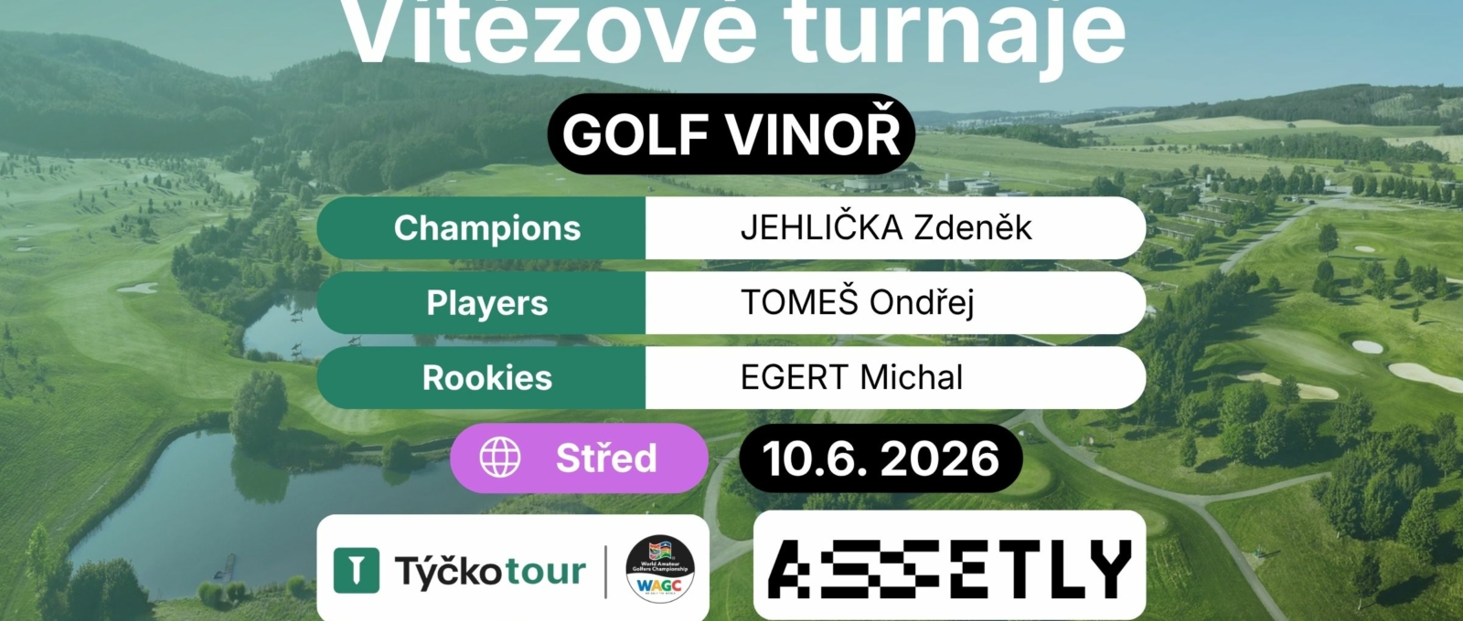 Vítězové turnaje - Vinoř