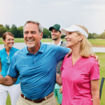 Family,,Happy,People,And,Outdoor,For,Golf,Sport,,Physical,Activity